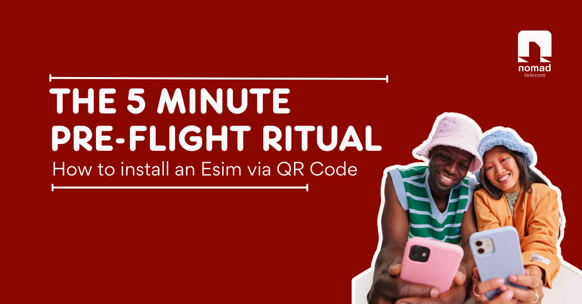 The 5-Minute Pre-Flight Ritual: How to Install an eSIM via QR Code